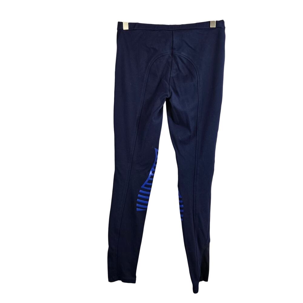 HR Farm Kid's Equestrian Riding Pants Blue Size 14